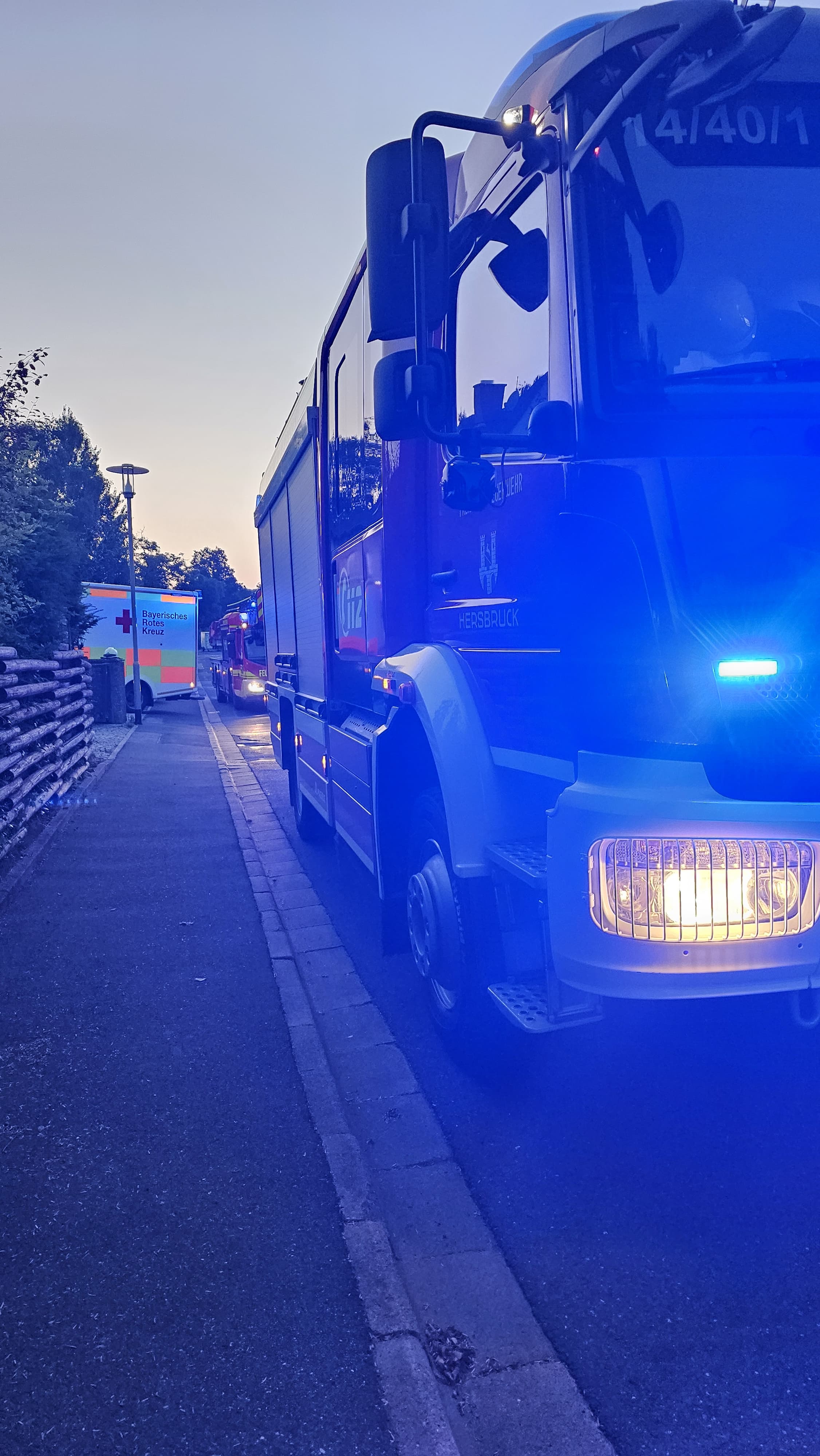 Einsatzfoto  THL P EINGESCHLOSSEN - ...