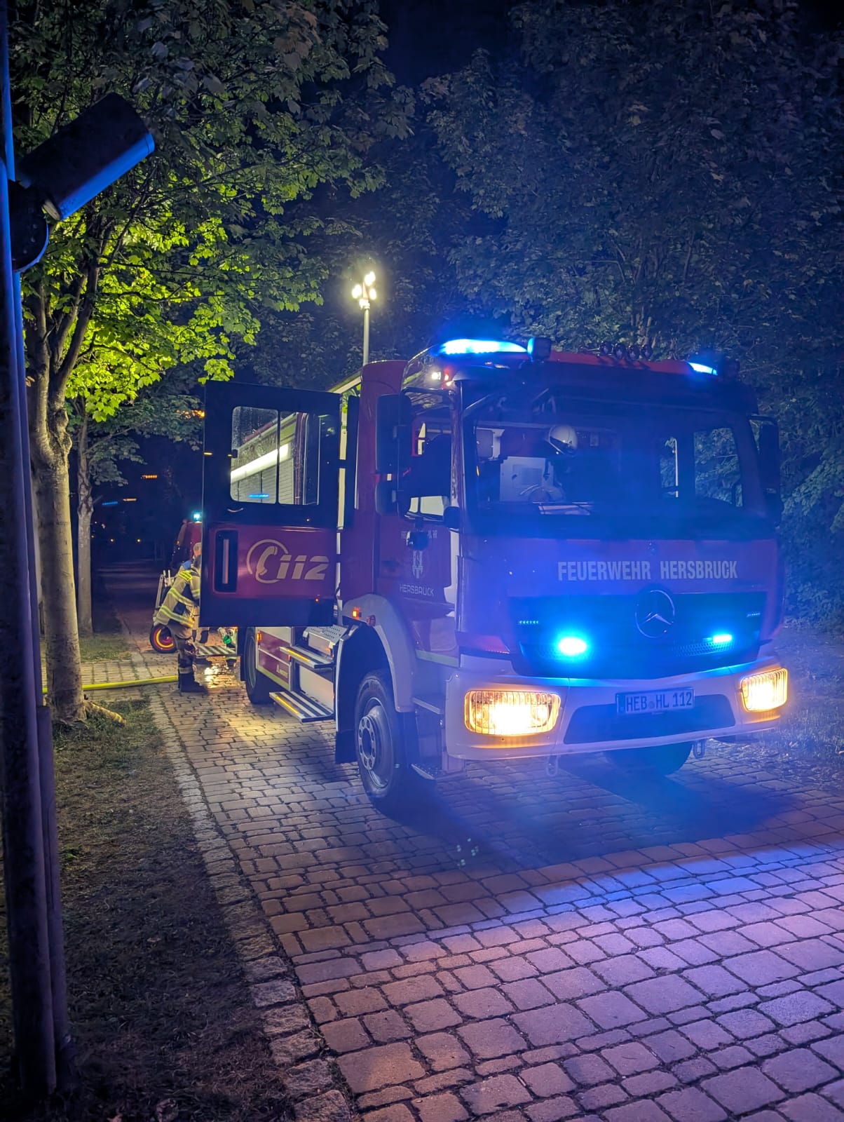 Einsatzfoto B 1 - im Freien - Kleinbrand