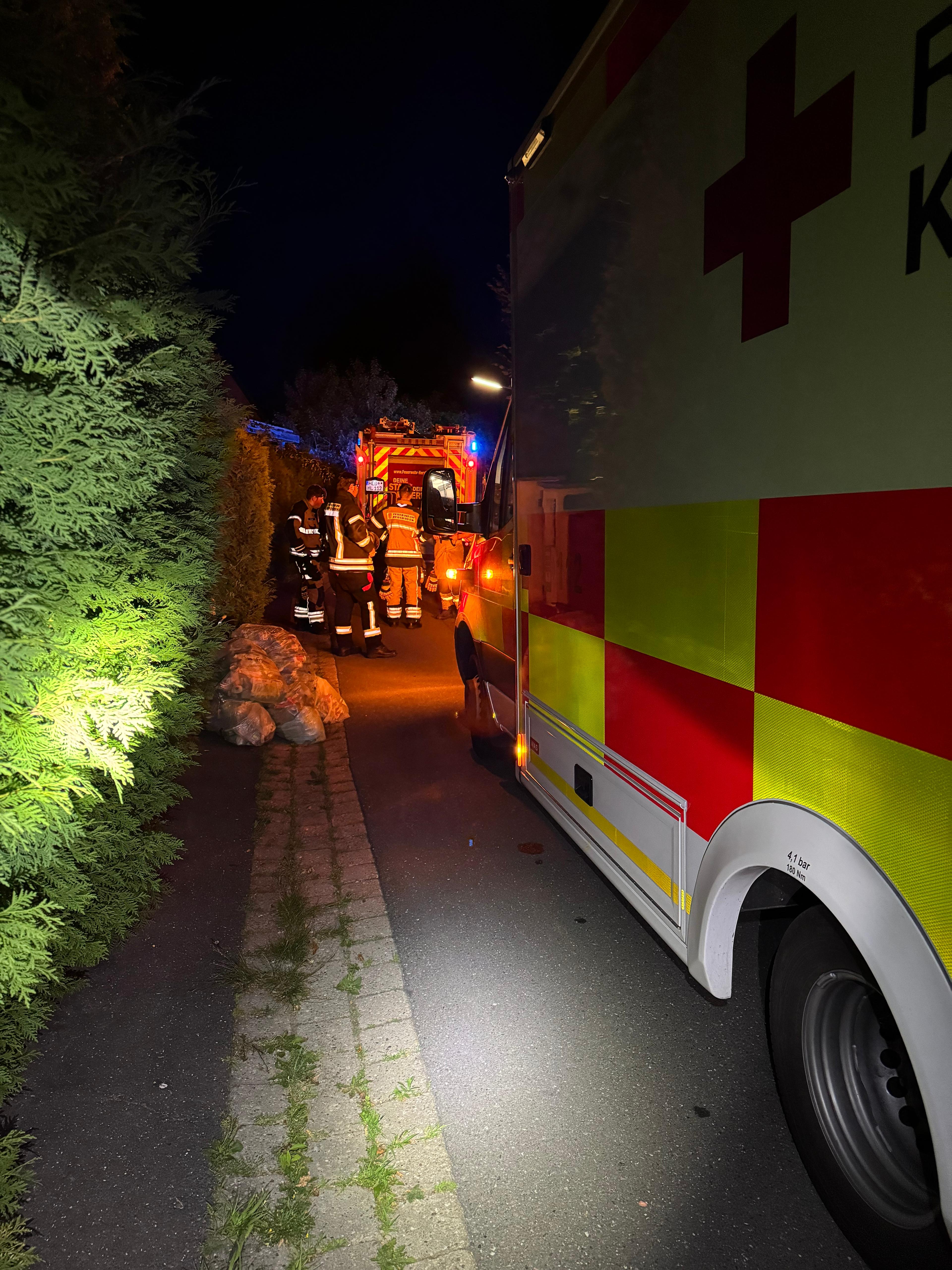 Einsatzfoto  THL P EINGESCHLOSSEN - ...