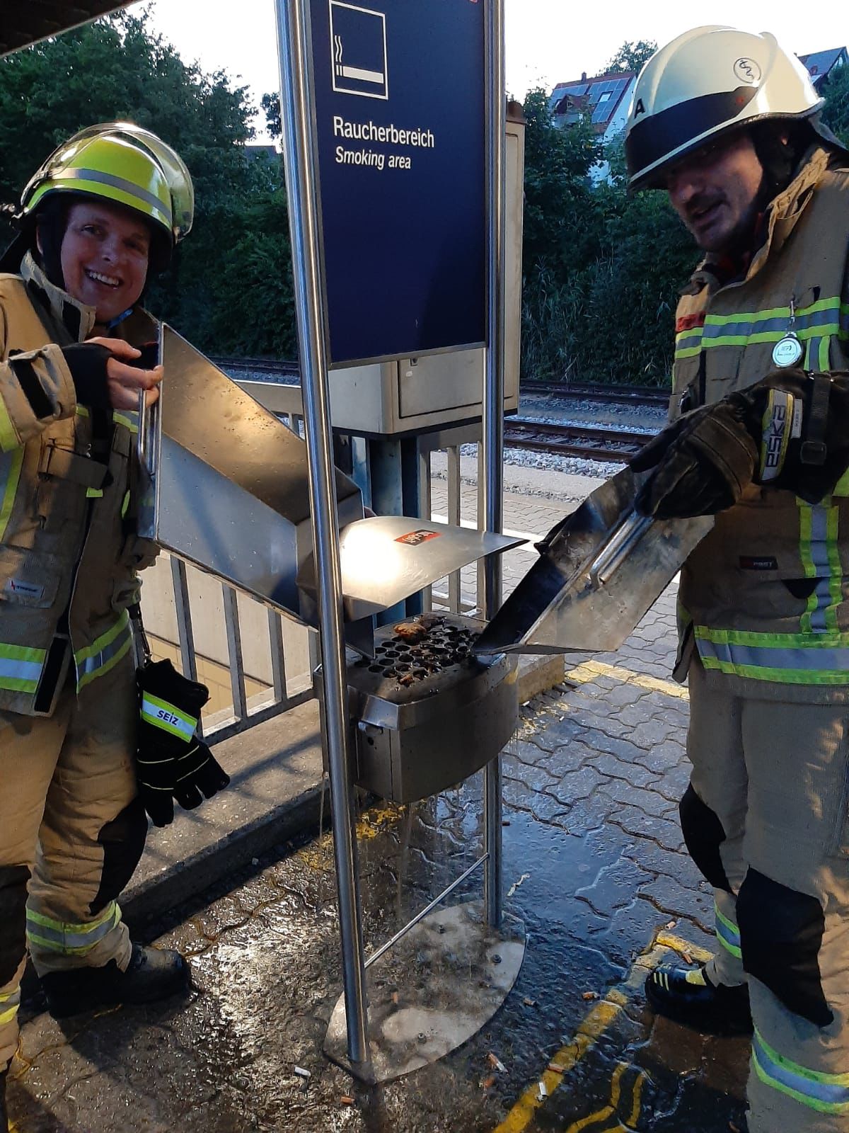 Einsatzfoto  B 1 - im Freien - Kleinbrand