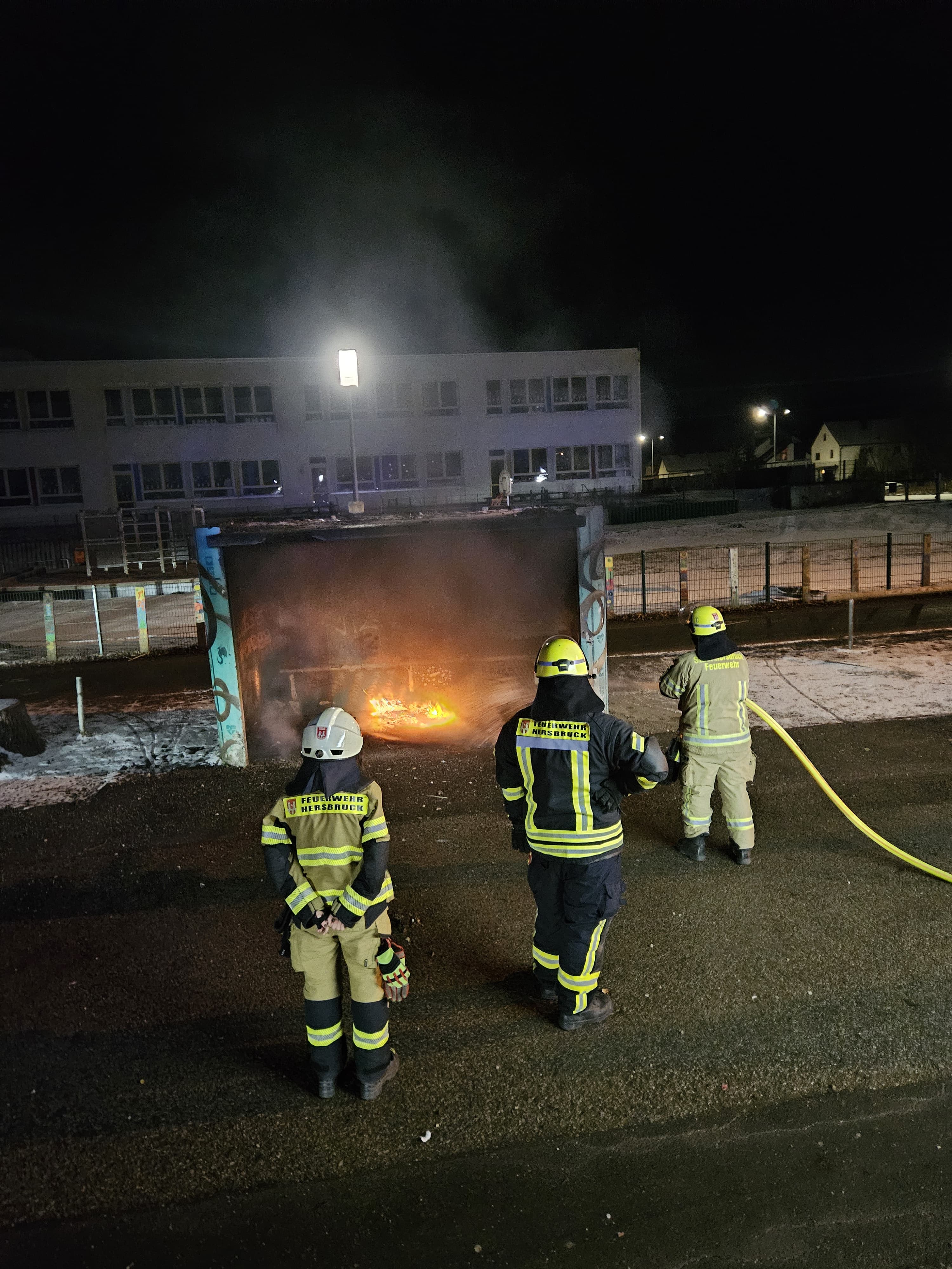 Einsatzfoto  B 1 - im Freien - Kleinbrand