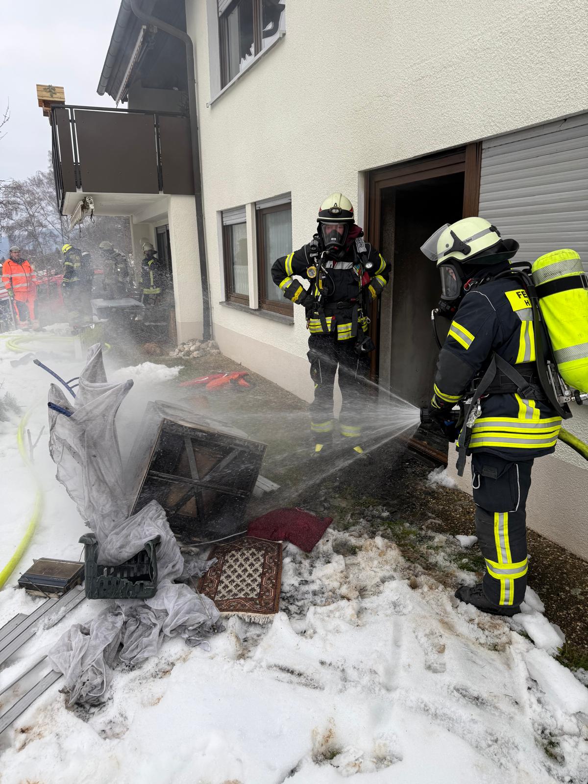 Einsatzfoto  B 3 - im Gebäude - Zimmer