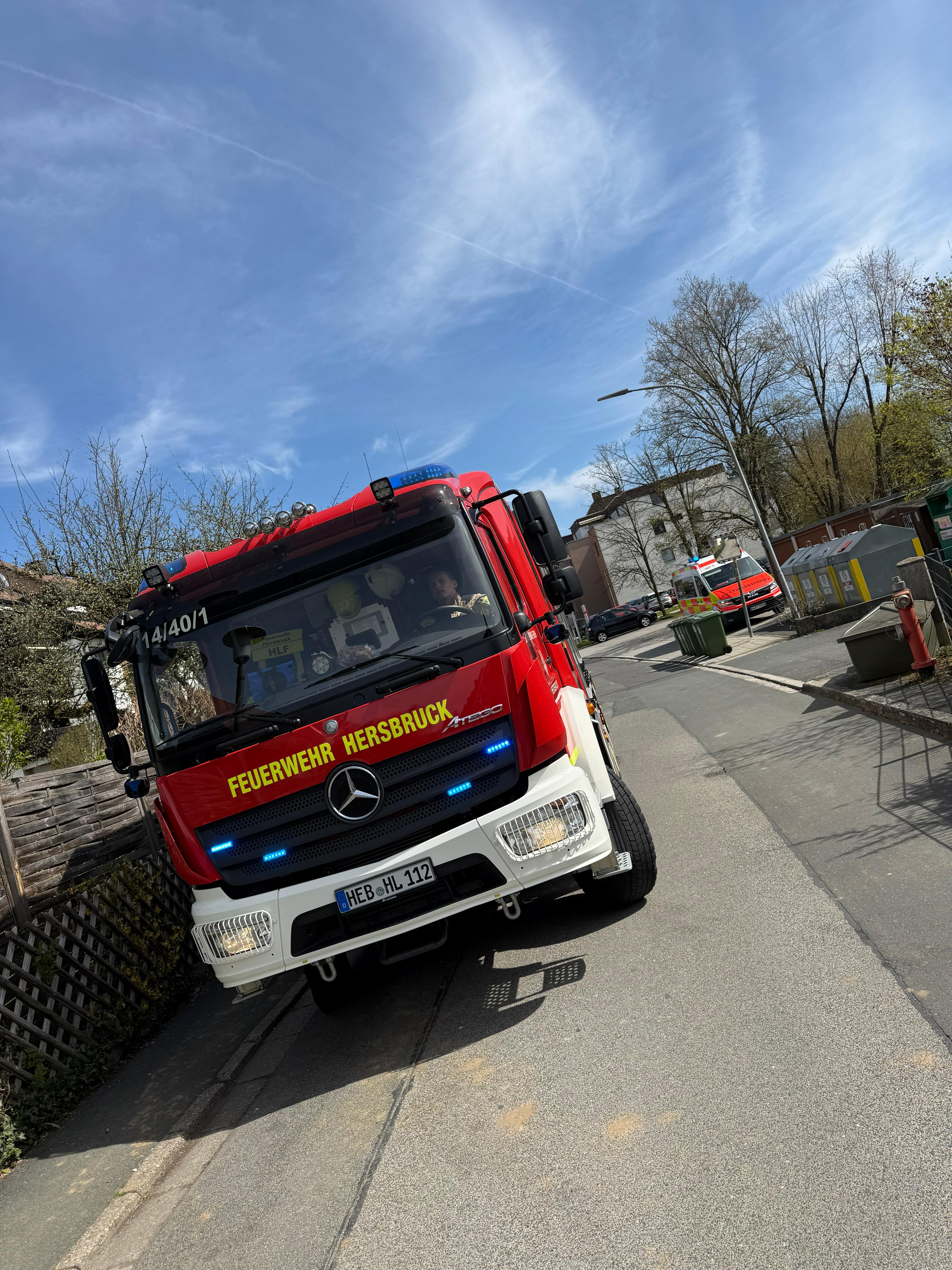 Einsatzfoto  THL P EINGESCHLOSSEN - ...