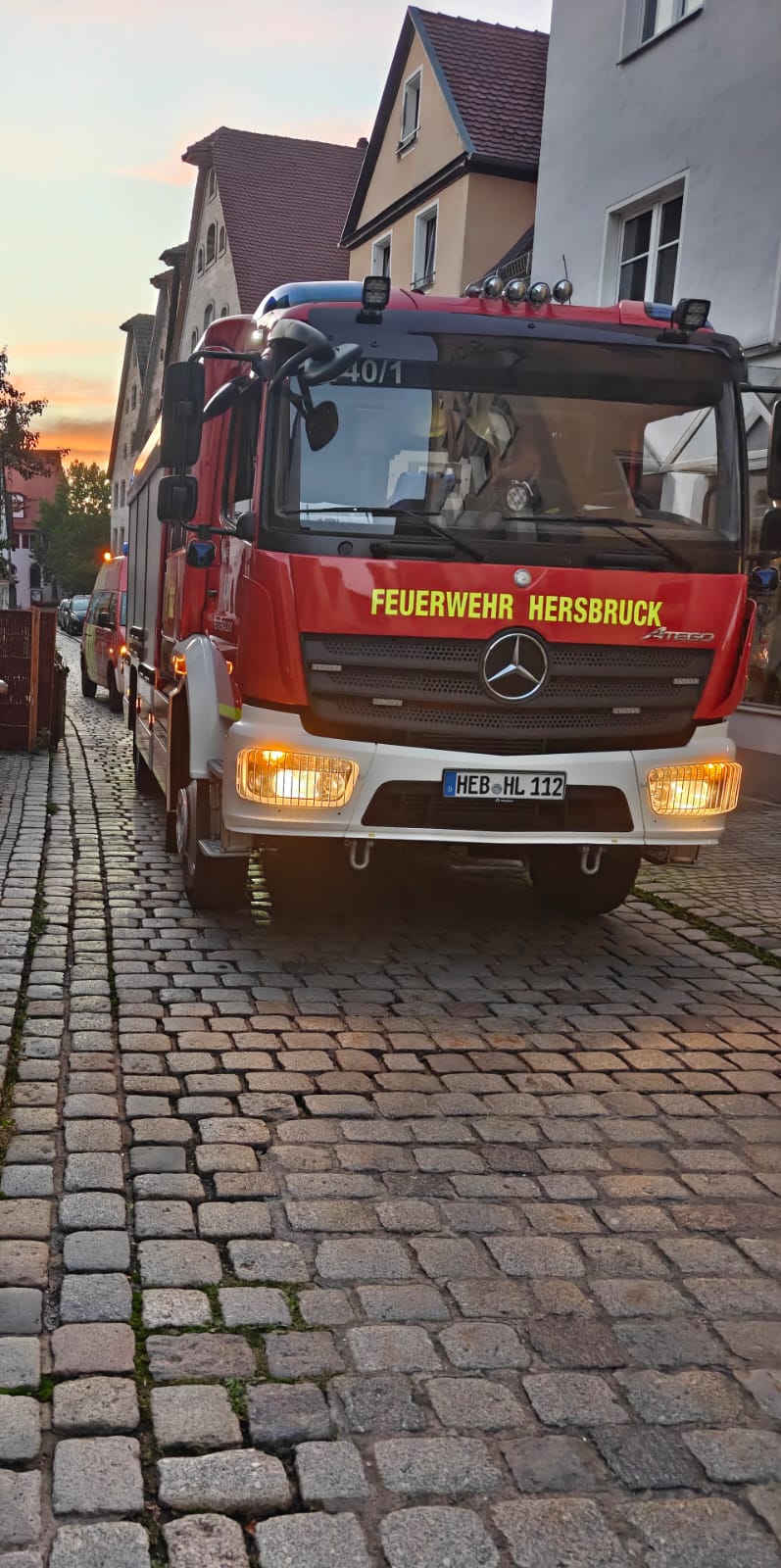 Einsatzfoto  B 1 - im Gebäude - Nachschau