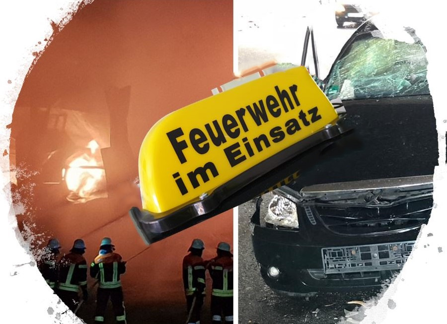 Einsatzfoto B 1 - im Freien - Abfall-, ...